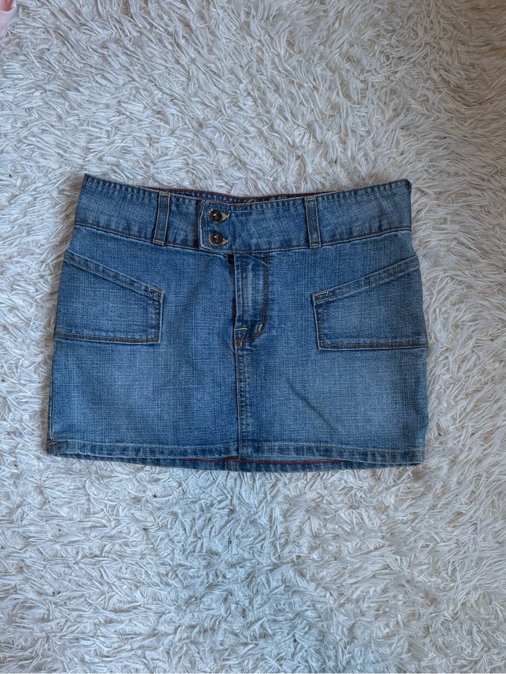 Y2K Von Dutch Mini Skirt